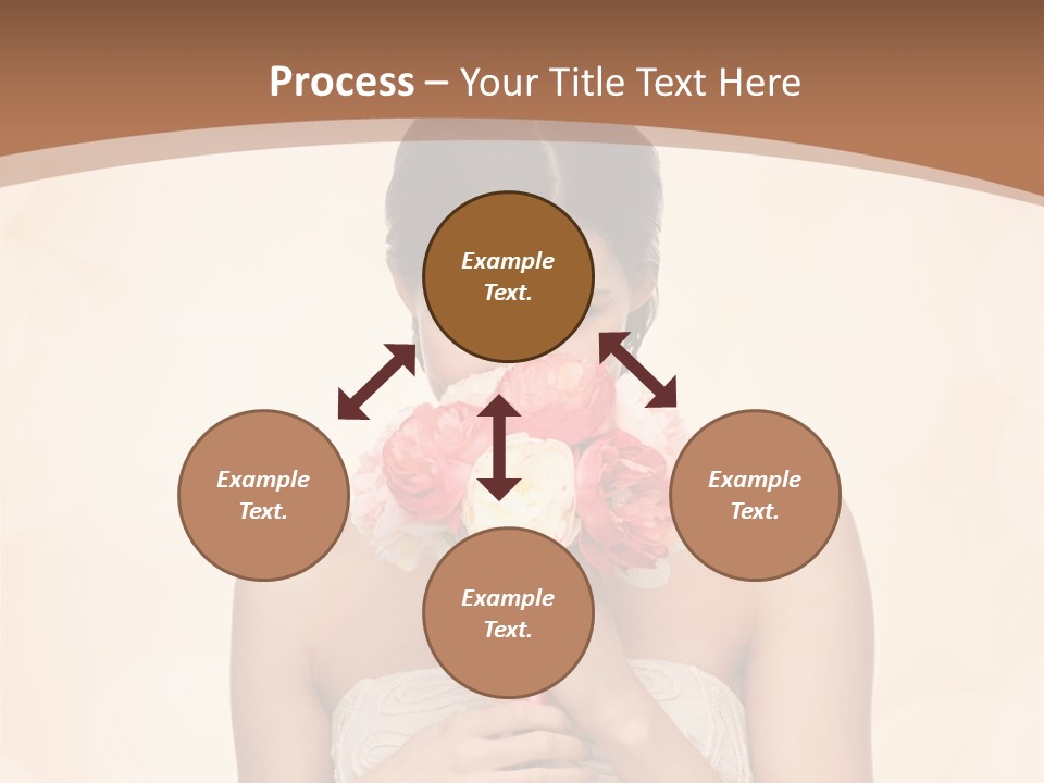 Bridesmaid Engagement Lady PowerPoint Template
