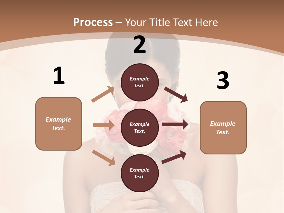 Bridesmaid Engagement Lady PowerPoint Template