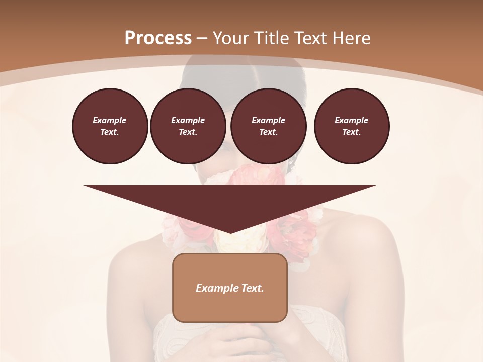 Bridesmaid Engagement Lady PowerPoint Template
