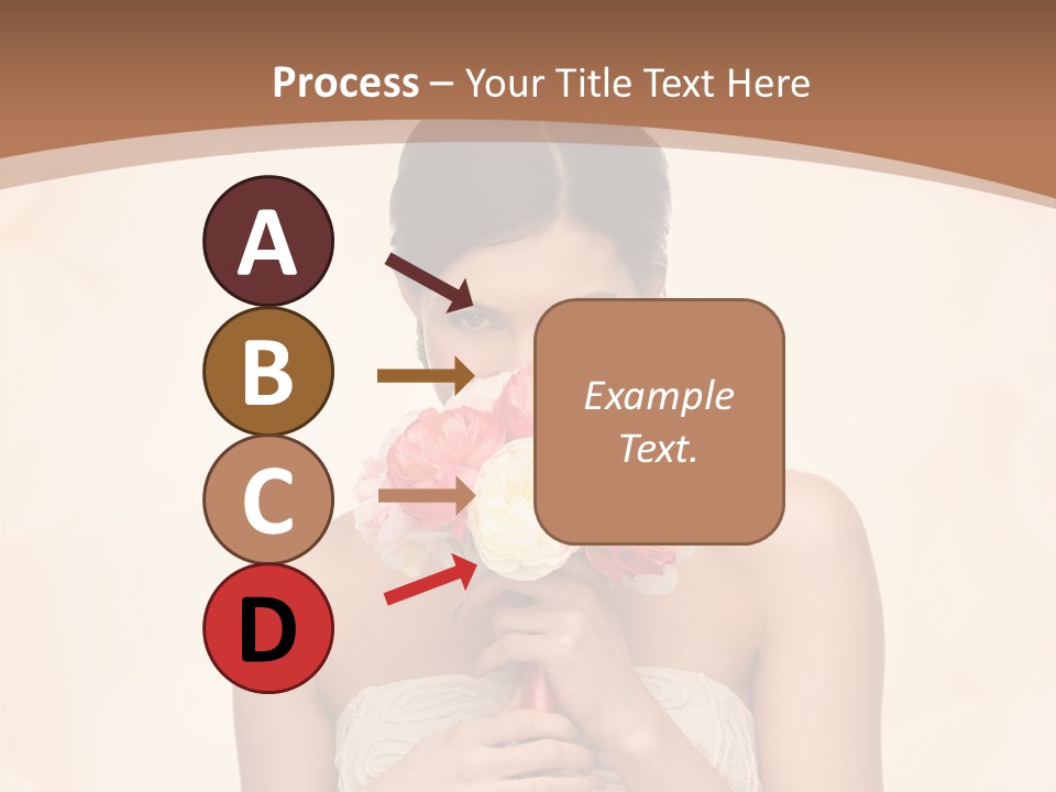 Bridesmaid Engagement Lady PowerPoint Template