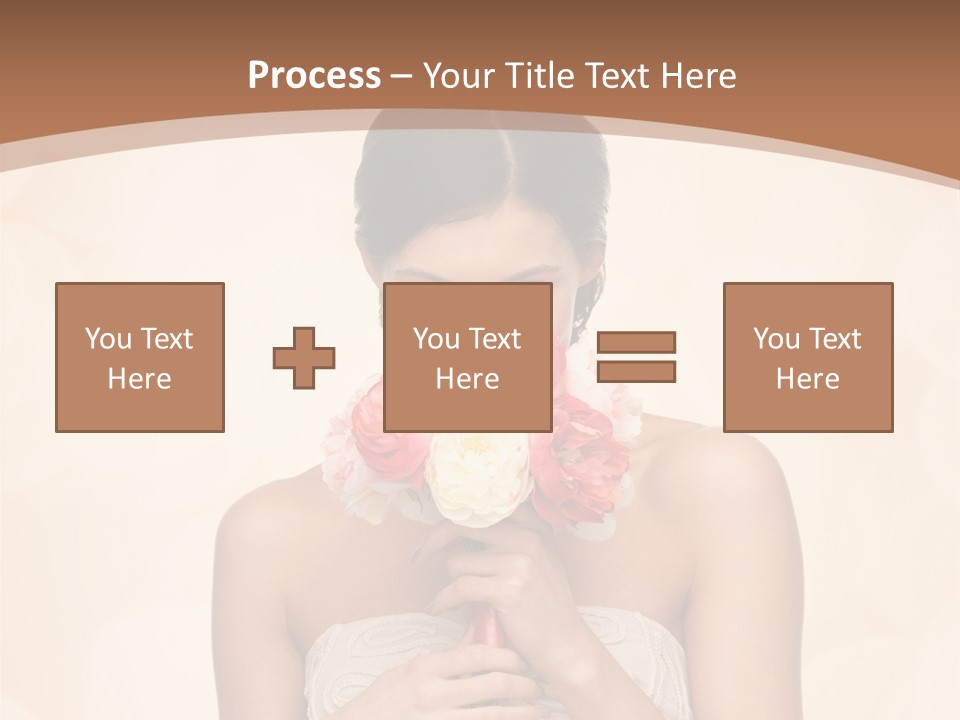 Bridesmaid Engagement Lady PowerPoint Template