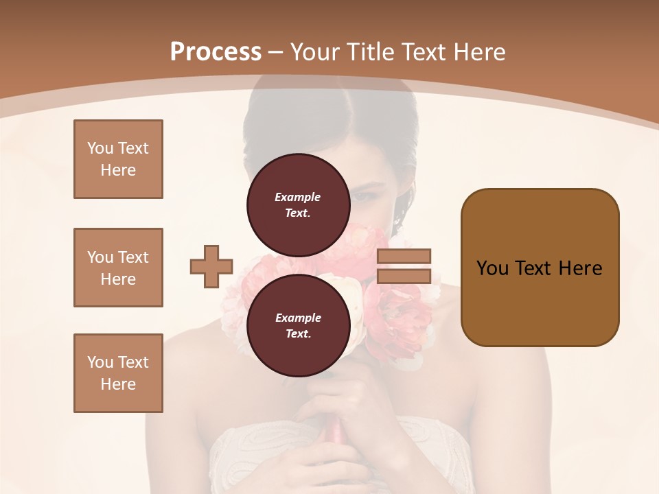 Bridesmaid Engagement Lady PowerPoint Template