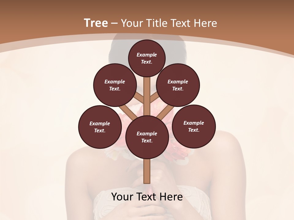 Bridesmaid Engagement Lady PowerPoint Template