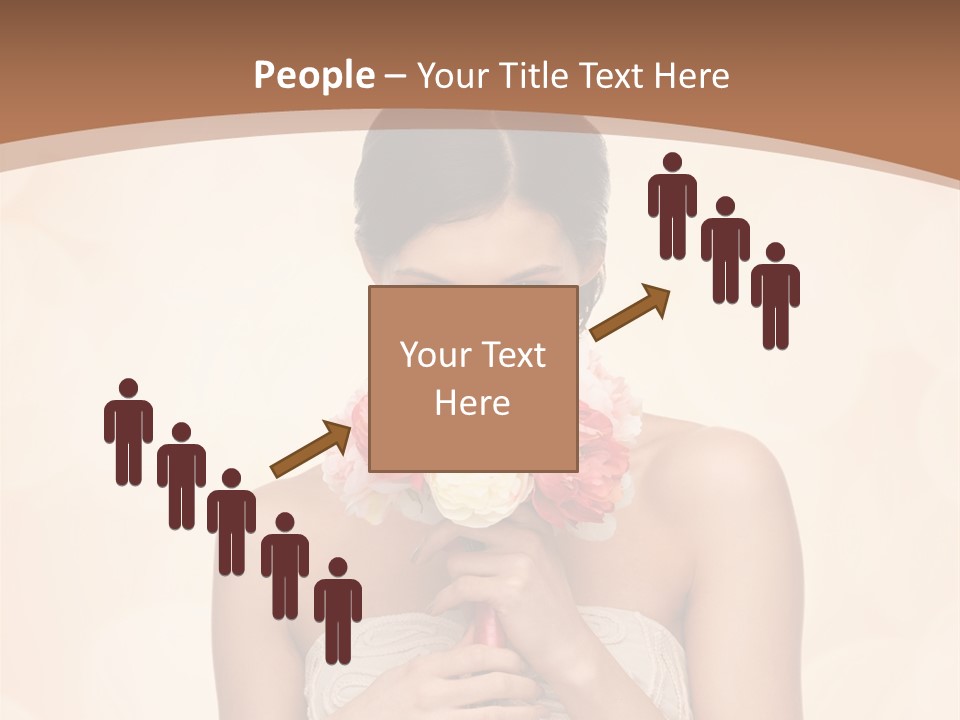 Bridesmaid Engagement Lady PowerPoint Template