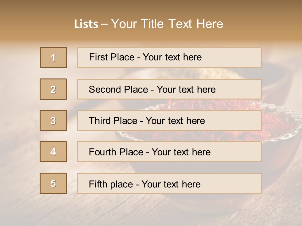 Set Aroma Indian PowerPoint Template