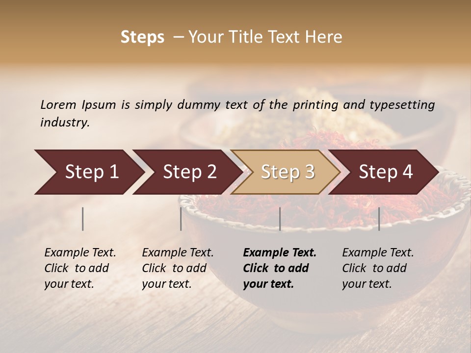 Set Aroma Indian PowerPoint Template