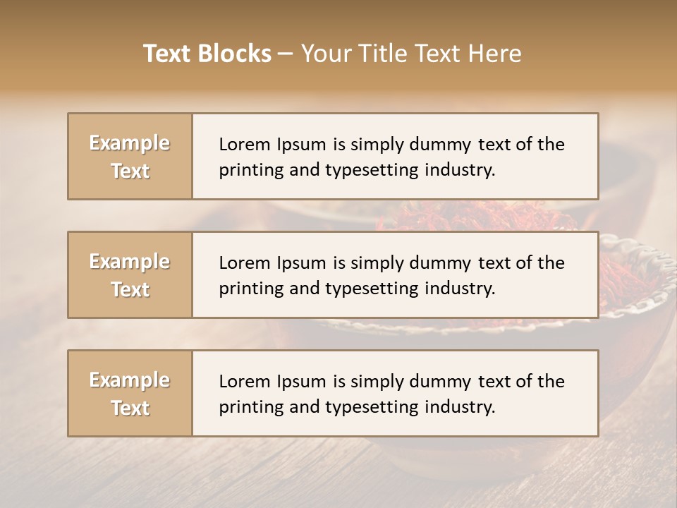 Set Aroma Indian PowerPoint Template