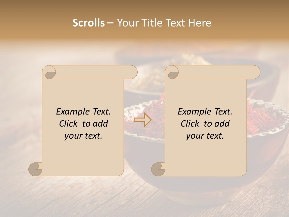 Set Aroma Indian PowerPoint Template