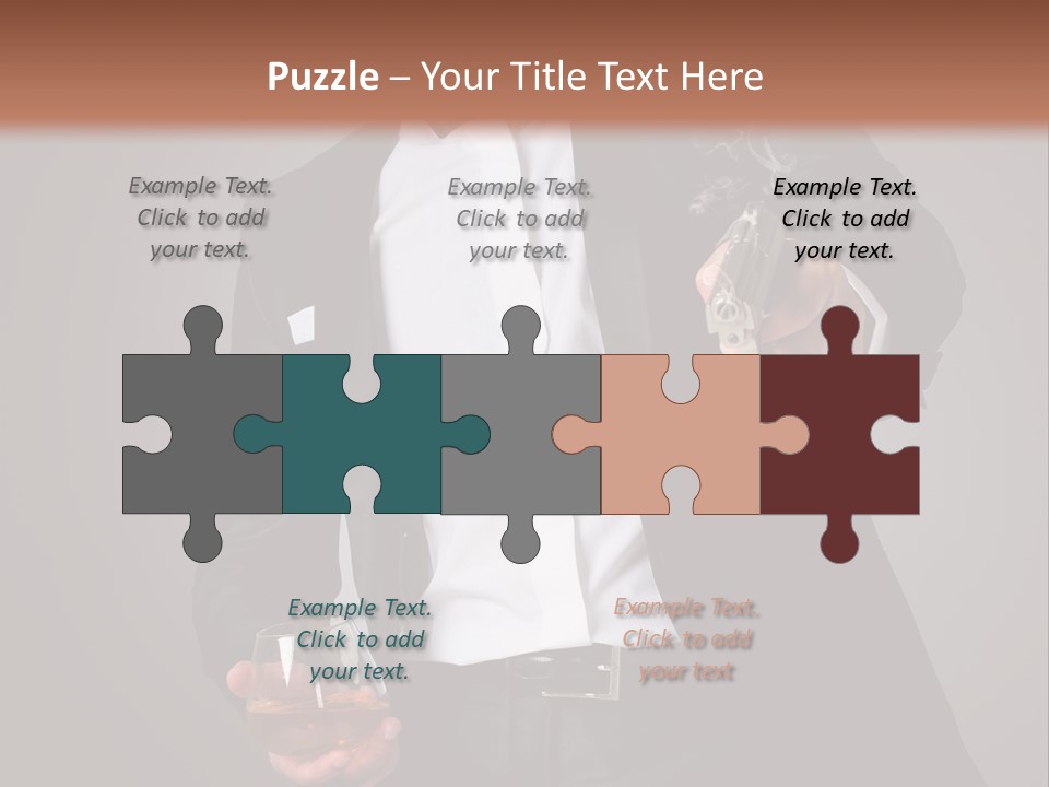 Cards Leisure Addiction PowerPoint Template