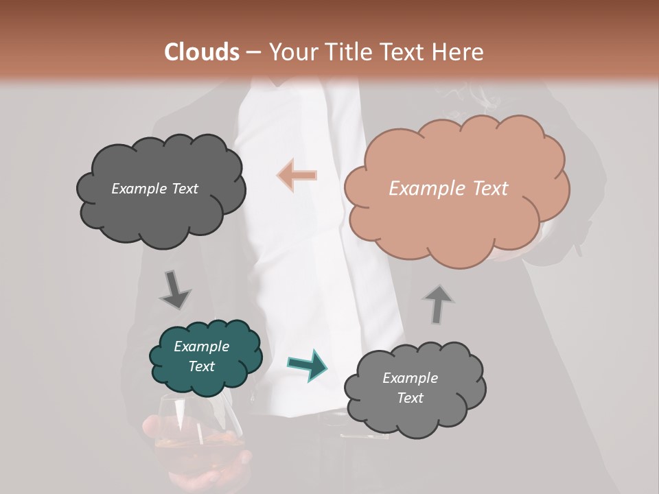 Cards Leisure Addiction PowerPoint Template