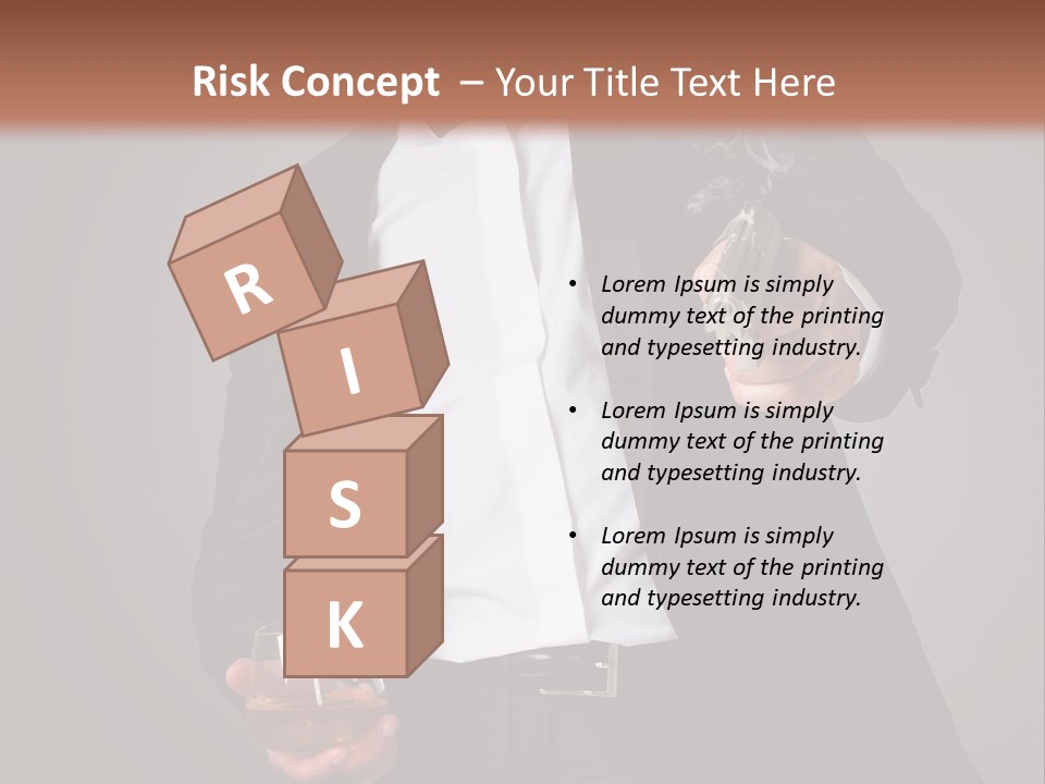 Cards Leisure Addiction PowerPoint Template