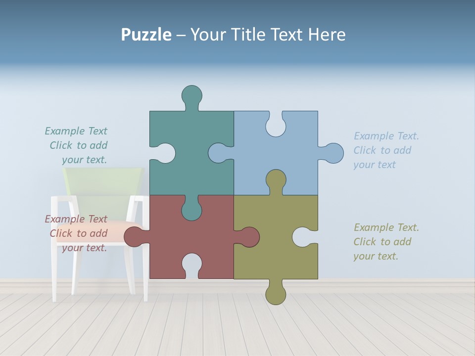 Home Sit Furniture PowerPoint Template