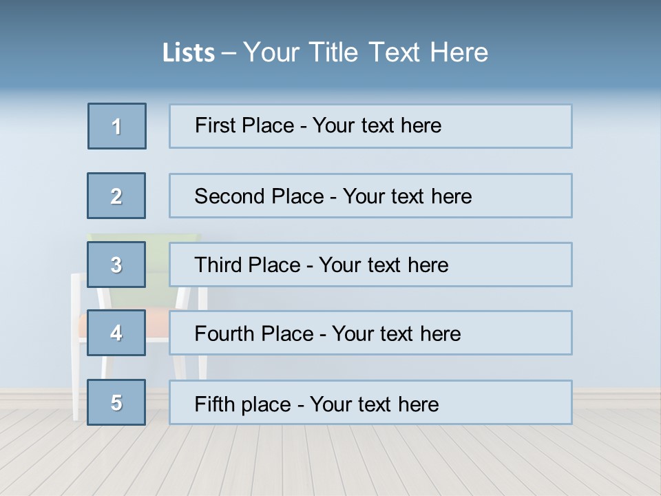 Home Sit Furniture PowerPoint Template