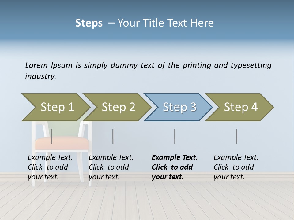 Home Sit Furniture PowerPoint Template