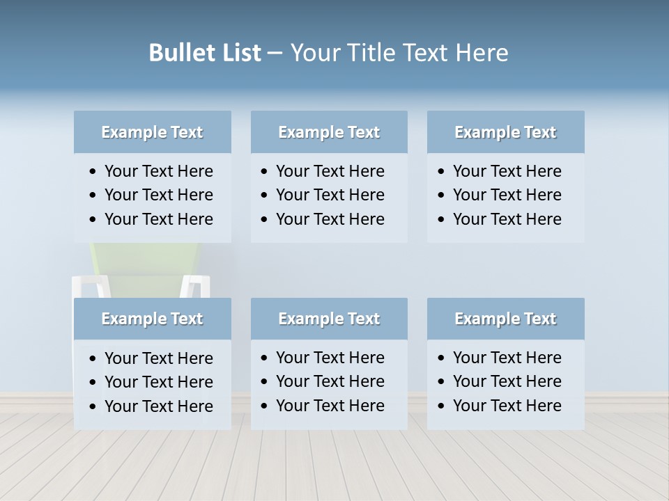 Home Sit Furniture PowerPoint Template