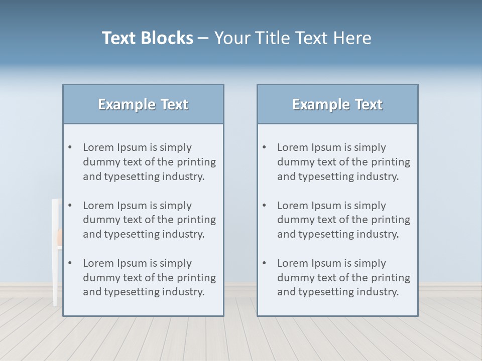 Home Sit Furniture PowerPoint Template