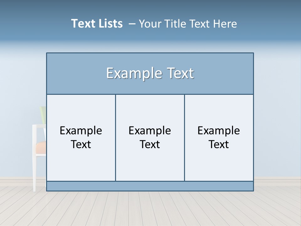 Home Sit Furniture PowerPoint Template