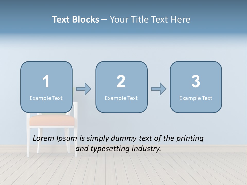 Home Sit Furniture PowerPoint Template