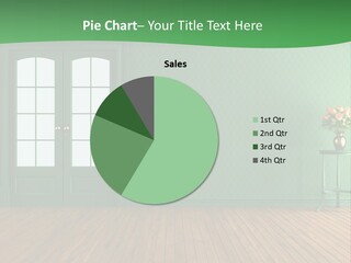 Nobody Empty Hardwood PowerPoint Template