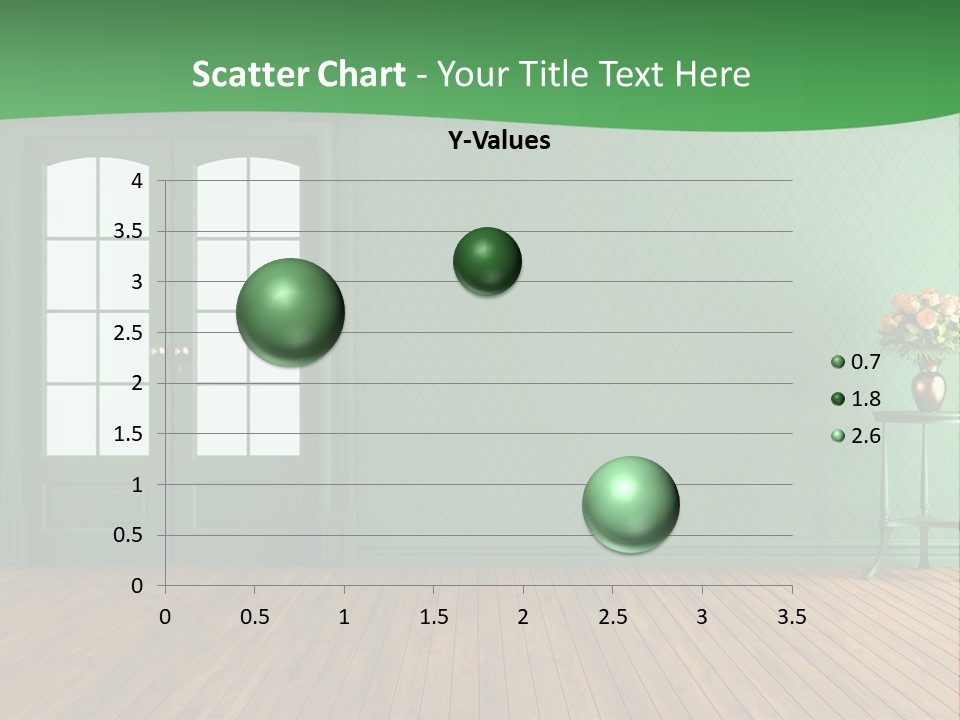 Nobody Empty Hardwood PowerPoint Template