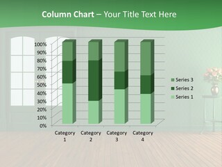 Nobody Empty Hardwood PowerPoint Template