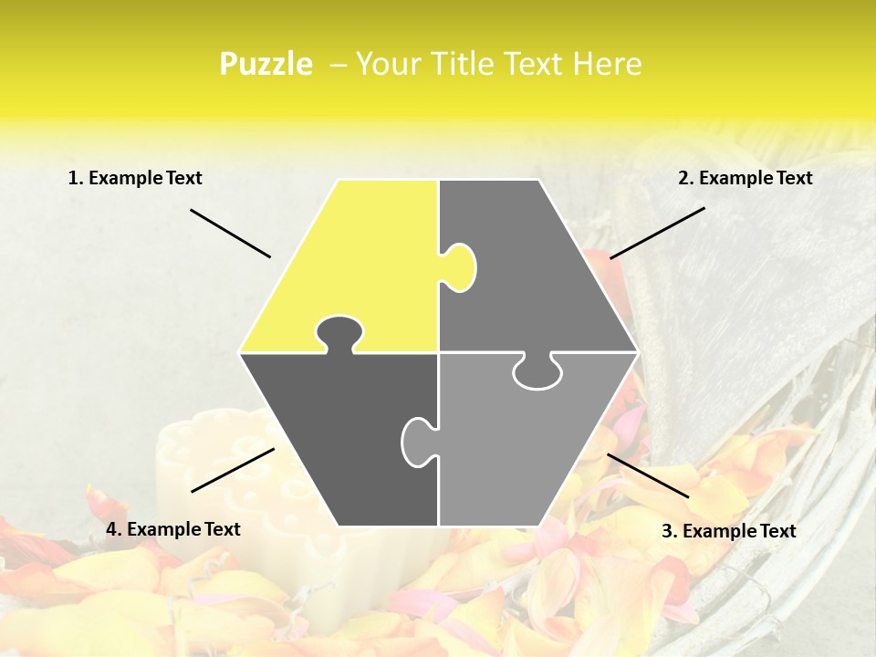 Still Life Rose Petal Mother's Day PowerPoint Template