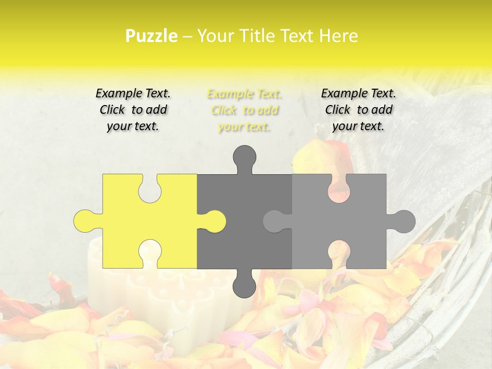 Still Life Rose Petal Mother's Day PowerPoint Template