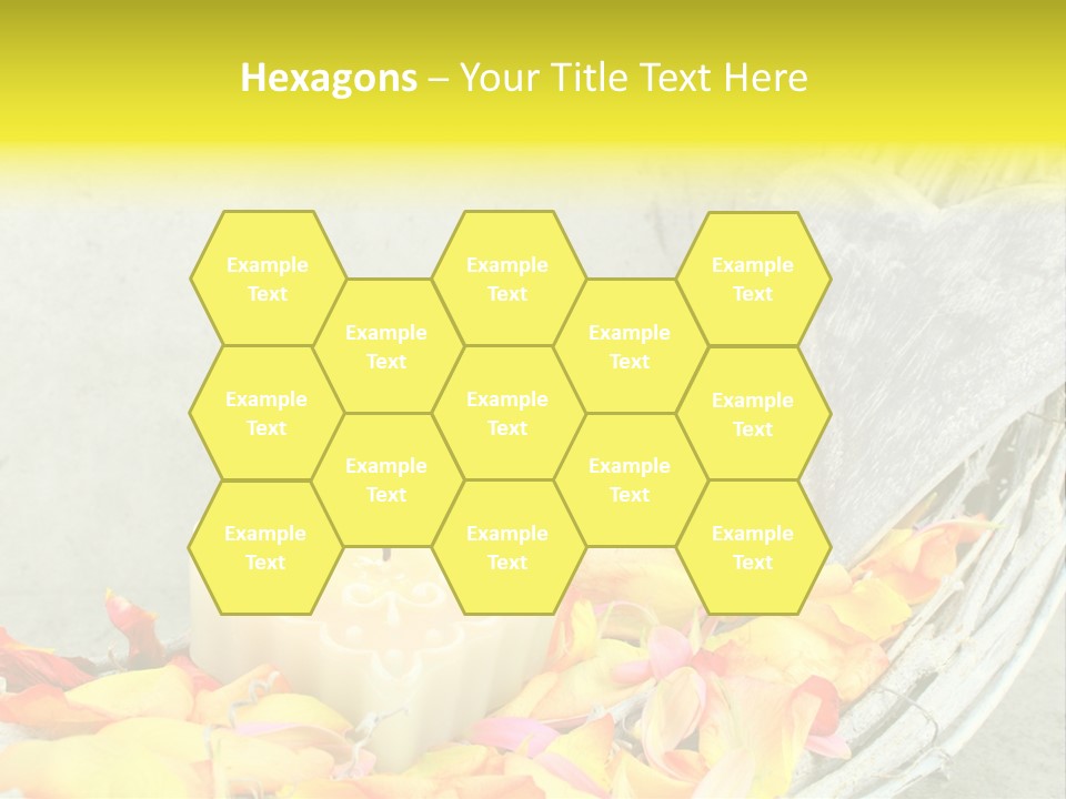 Still Life Rose Petal Mother's Day PowerPoint Template