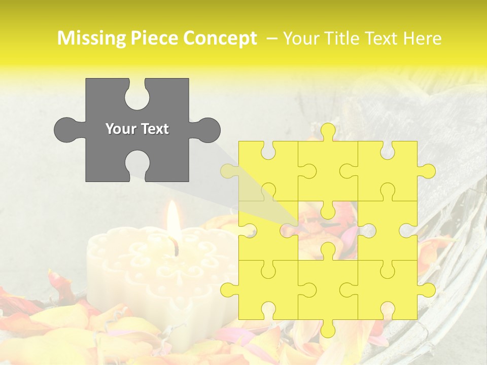 Still Life Rose Petal Mother's Day PowerPoint Template