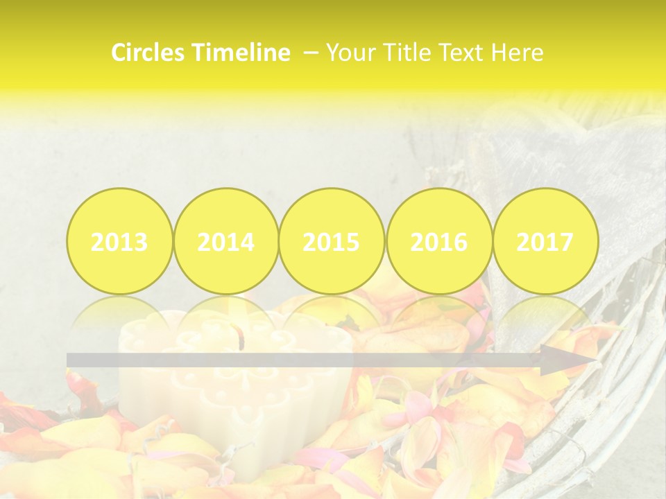 Still Life Rose Petal Mother's Day PowerPoint Template