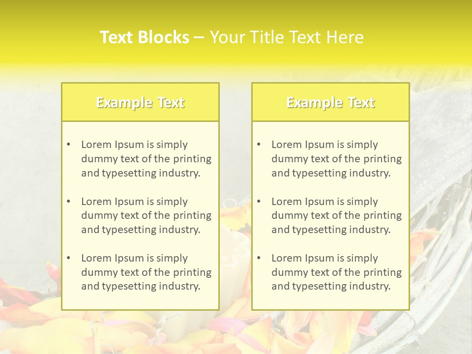 Still Life Rose Petal Mother's Day PowerPoint Template