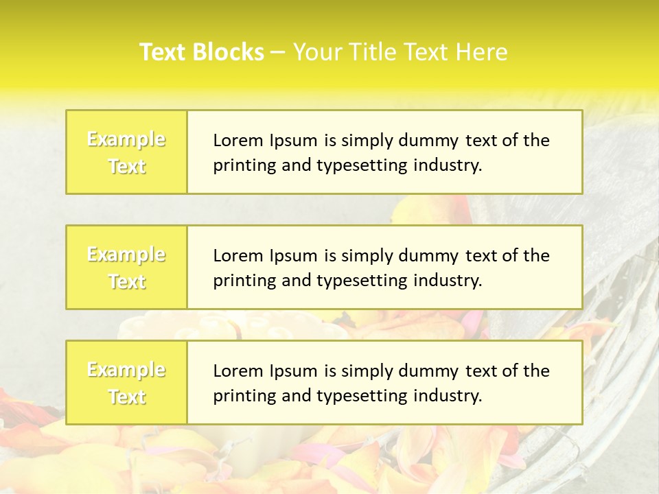 Still Life Rose Petal Mother's Day PowerPoint Template