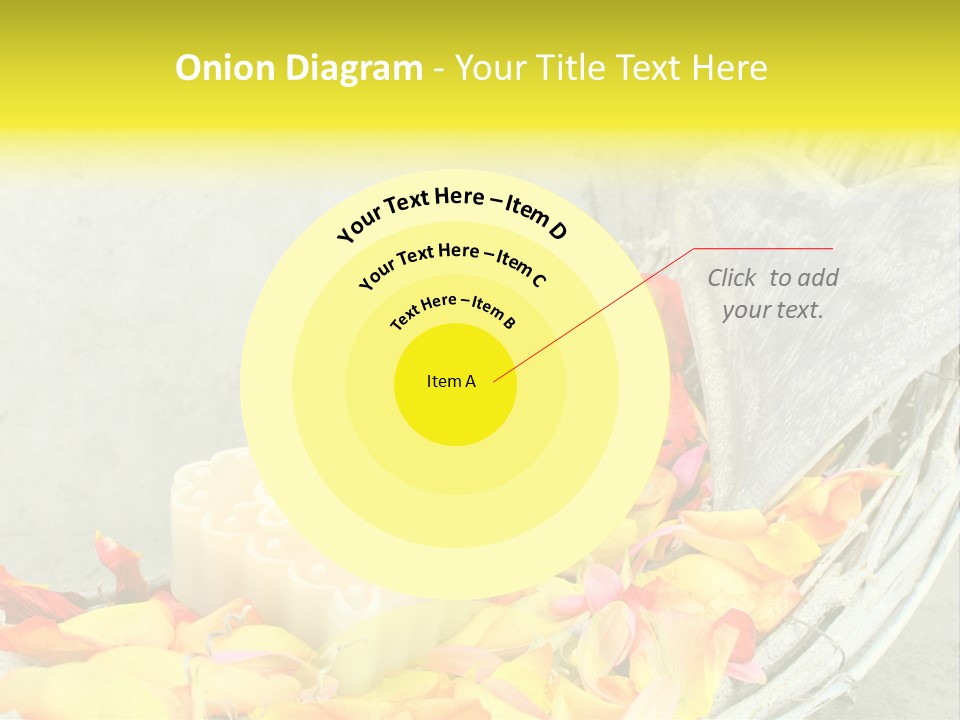 Still Life Rose Petal Mother's Day PowerPoint Template