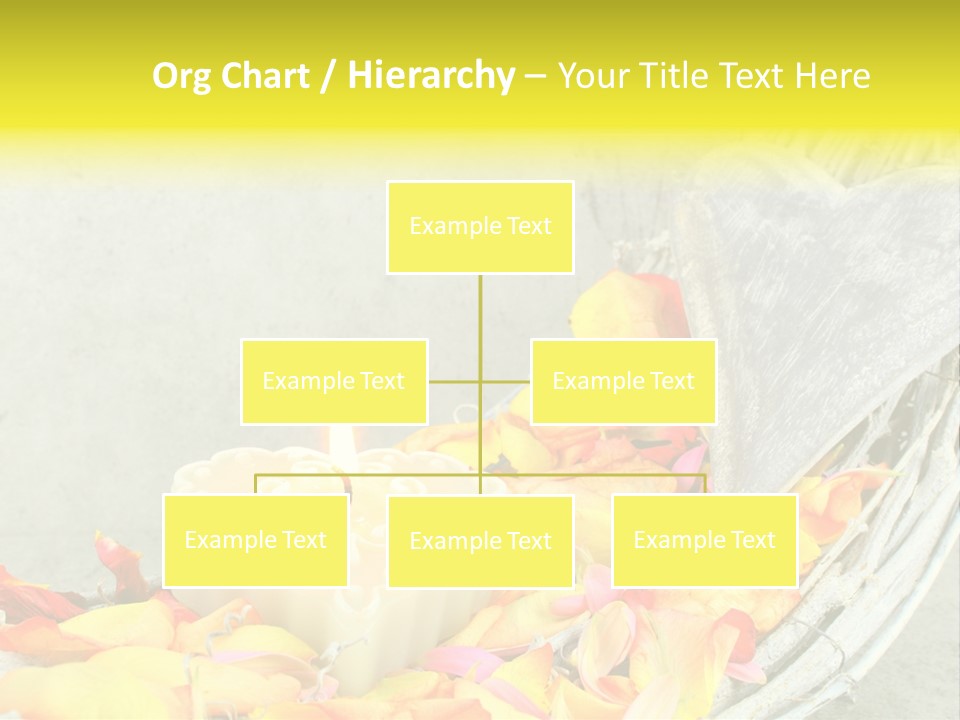 Still Life Rose Petal Mother's Day PowerPoint Template