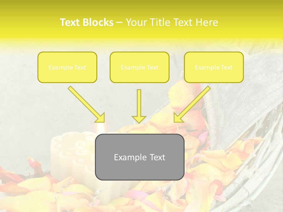 Still Life Rose Petal Mother's Day PowerPoint Template