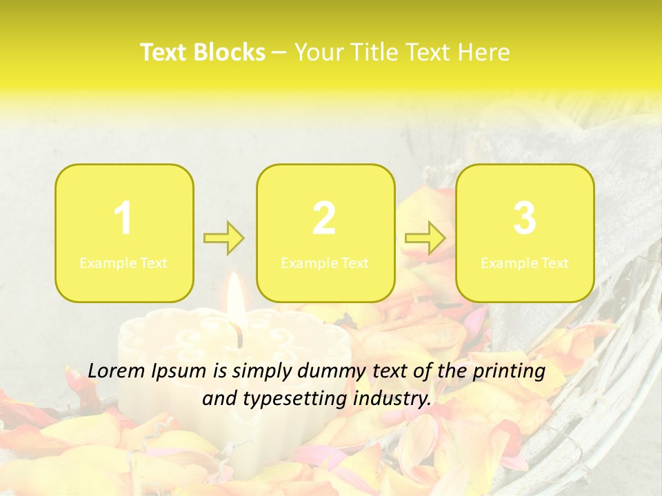 Still Life Rose Petal Mother's Day PowerPoint Template