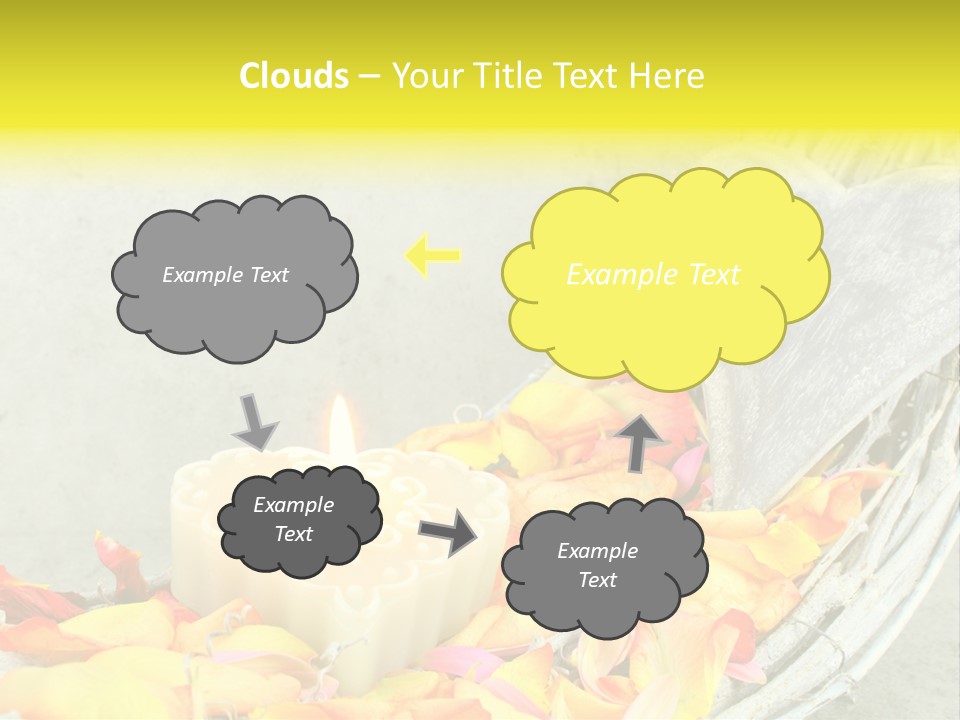 Still Life Rose Petal Mother's Day PowerPoint Template