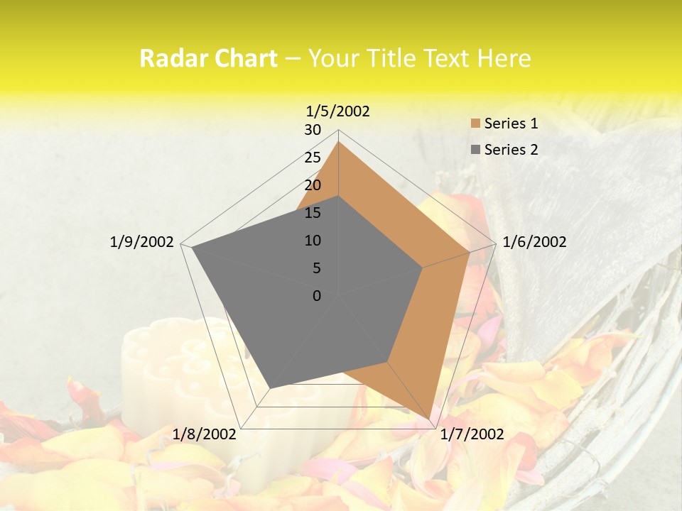 Still Life Rose Petal Mother's Day PowerPoint Template