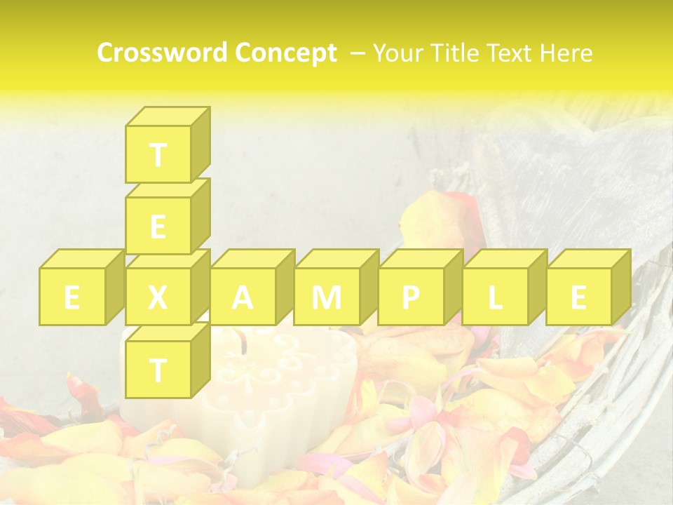 Still Life Rose Petal Mother's Day PowerPoint Template