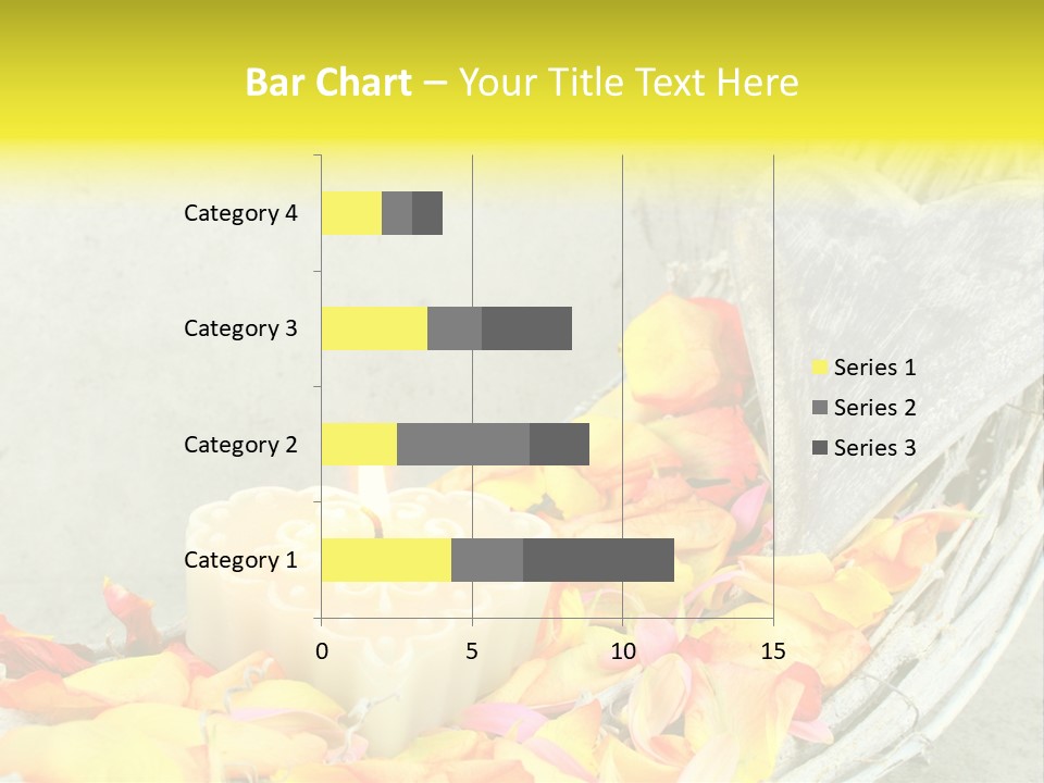 Still Life Rose Petal Mother's Day PowerPoint Template