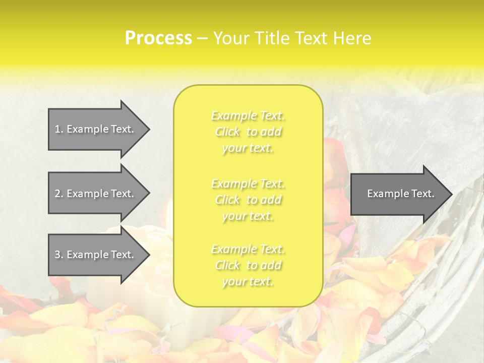 Still Life Rose Petal Mother's Day PowerPoint Template