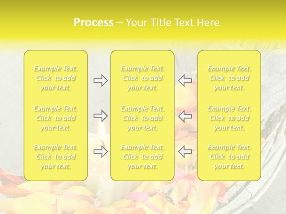 Still Life Rose Petal Mother's Day PowerPoint Template