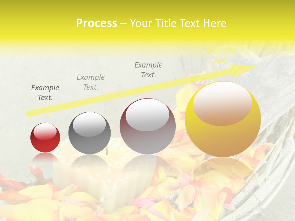 Still Life Rose Petal Mother's Day PowerPoint Template