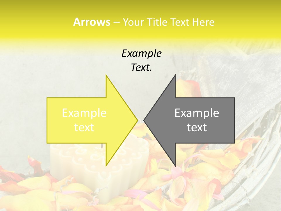 Still Life Rose Petal Mother's Day PowerPoint Template