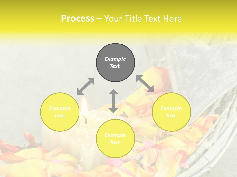 Still Life Rose Petal Mother's Day PowerPoint Template