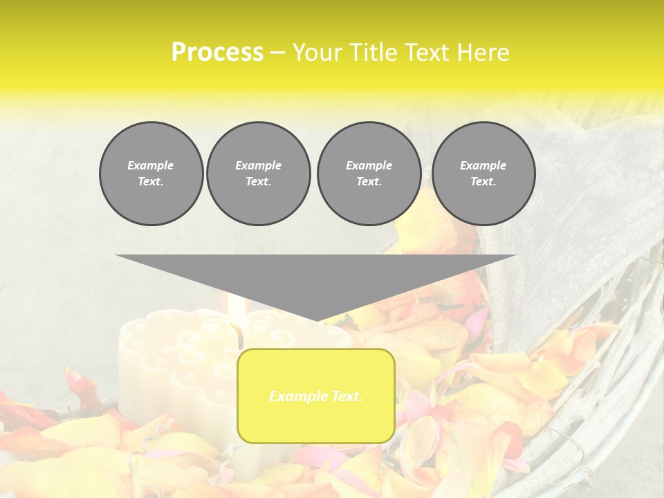 Still Life Rose Petal Mother's Day PowerPoint Template