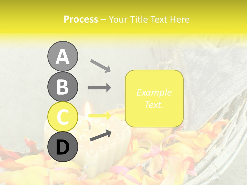 Still Life Rose Petal Mother's Day PowerPoint Template