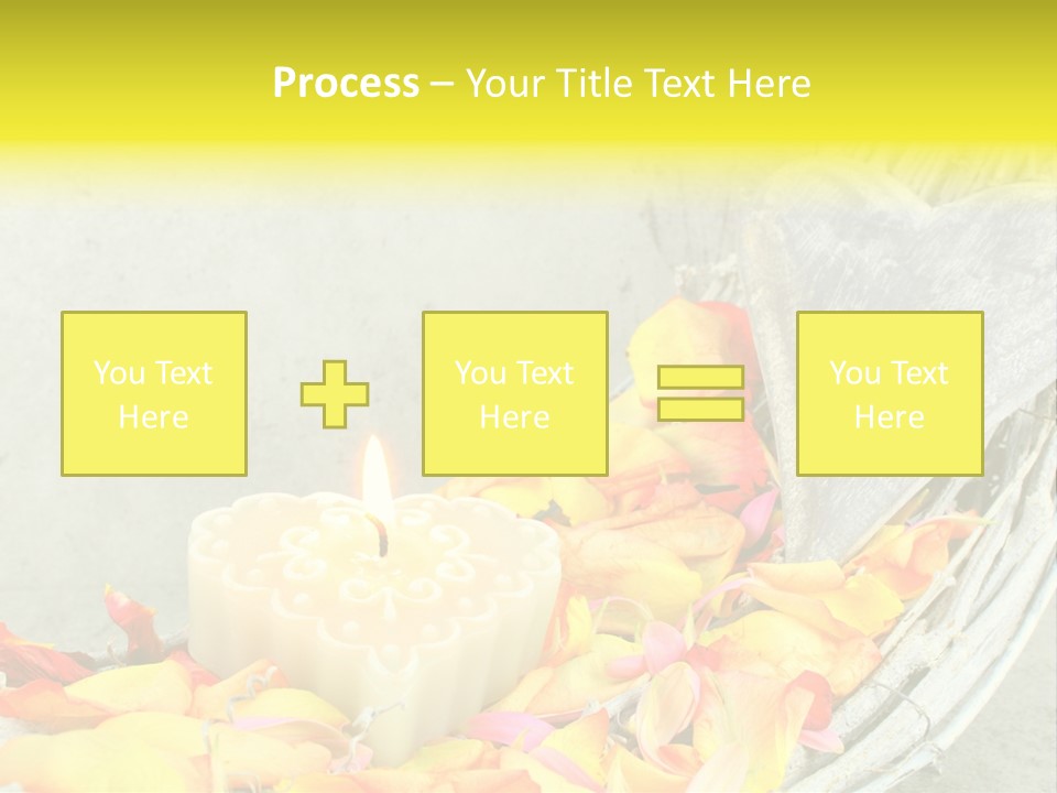 Still Life Rose Petal Mother's Day PowerPoint Template