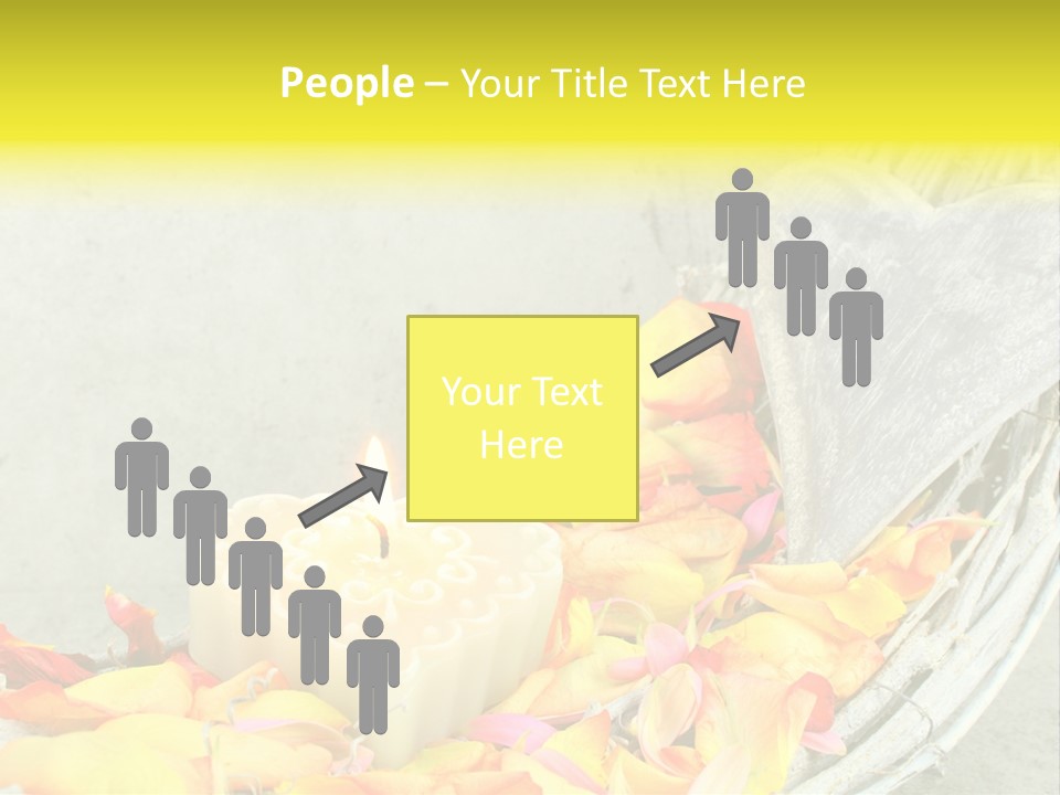 Still Life Rose Petal Mother's Day PowerPoint Template