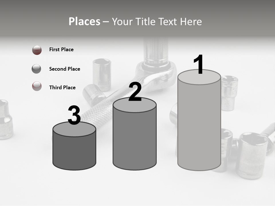 Picture Extension White PowerPoint Template